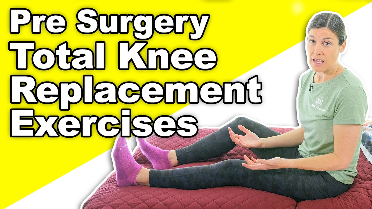 Best Knee Exercises to Do BEFORE Knee Replacement Surgery & Why Prehab ...