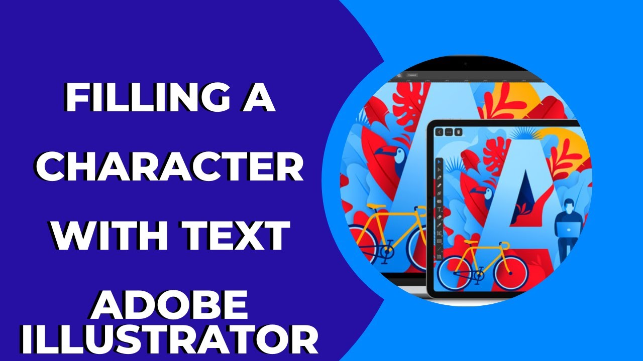 How To Fill A Character With Text In Adobe Illustrator YouTube how-to-fill-a-character-with-text-in-adobe-illustrator-youtube
