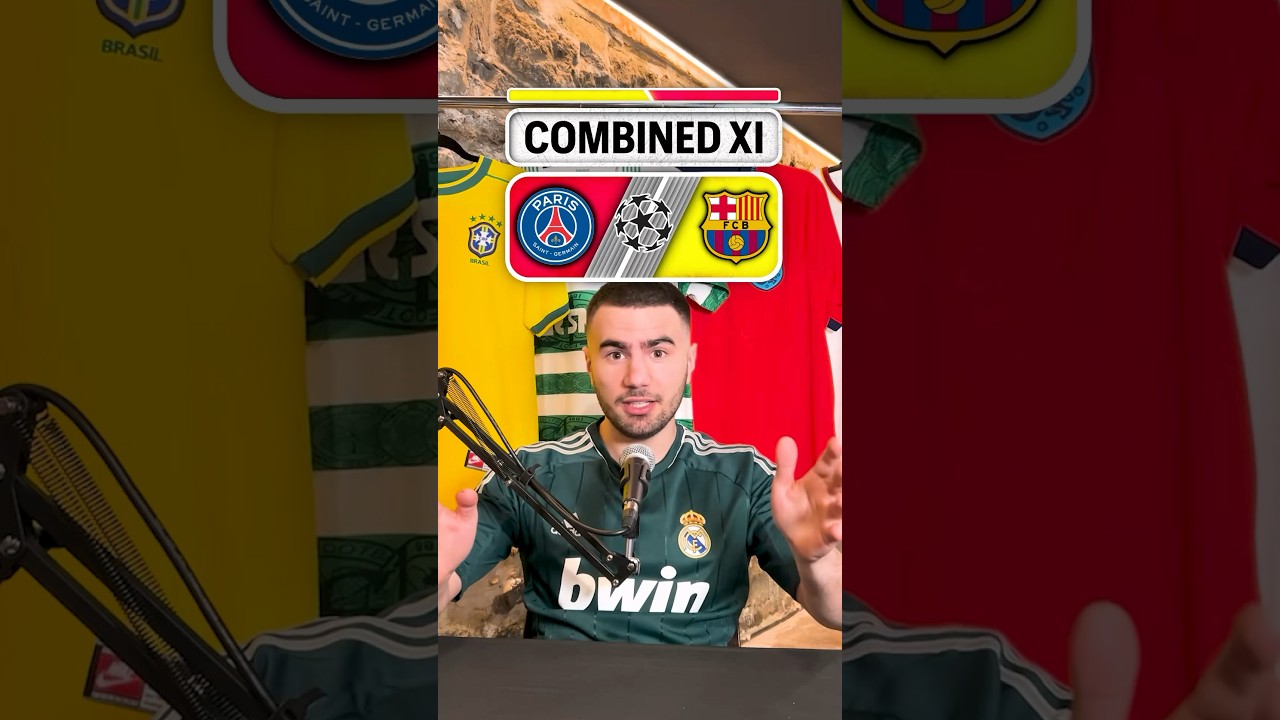 PSG vs Barcelona Champions League COMBINED 11 ⚔️