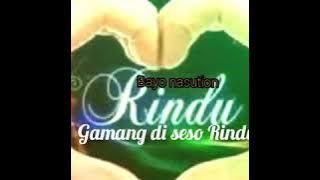 Gamang di seso rindu