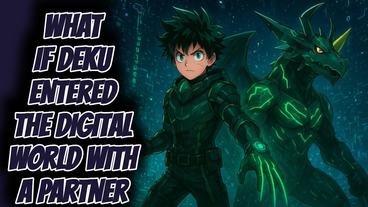 What if Deku Entered the Digital World With a Partner Digimon