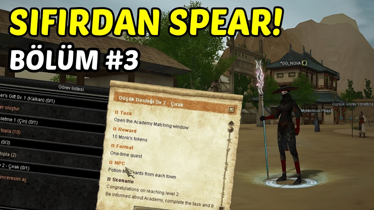 Sıfırdan Spear Serisine Başladık! | Bölüm #3 | Silkroad Online - HEBE