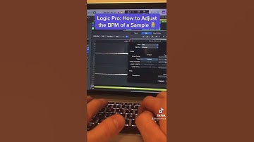 Logic Pro: How to Adjust the BPM of a Sample 👨‍💻