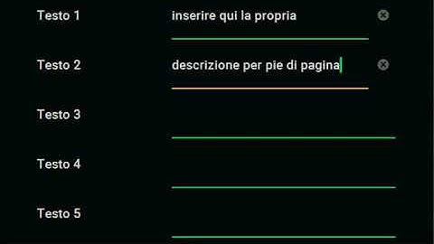 Flynet  inserire Testi di Intestazione e piè di pagina