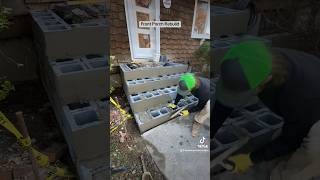 Front Porch Rebuild #diy #construction #howto #frontporch #rebuild #stepbystep #bluecollar #trending