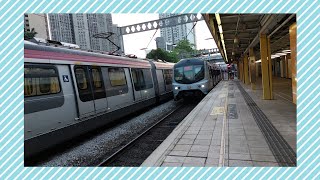 (烏蠅頭最後一週) 港鐵東鐵綫: MLR (E110/E61)上水至紅磡行車片段