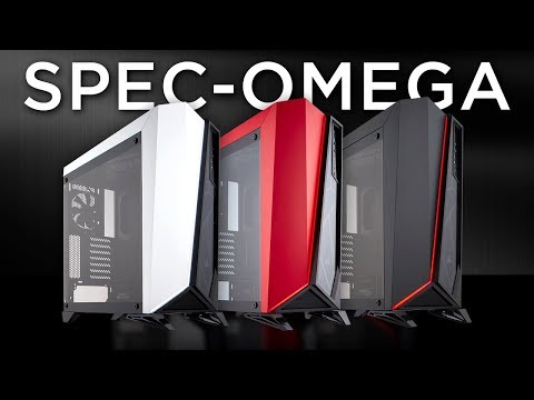 CORSAIR Spec Omega  - Unmistakable Style, Tempered Glass