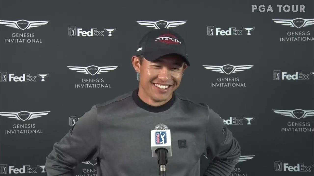 Collin Morikawa 2022 The Genesis Invitational Sunday Flash Interview