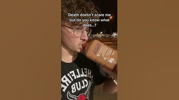 Death doesn’t scare me but you know what does? 🤔