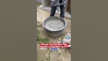 Bahçede Taş fırın Pizza Fırın Barbekü ve Ocak nasıl yapılır ? Taş fırın yapımı Pizza Oven #pizza