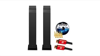 Sony SS-CS3M2 Review 3-Way Floorstanding Speakers Bundle with Wire Banana Plugs HDMI Cable screenshot 5