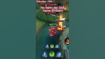 Yu Zhong VS Thamuz #mobilelegends #mlbb #shorts