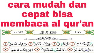 kunci untuk mudah bisa membaca al qur'an