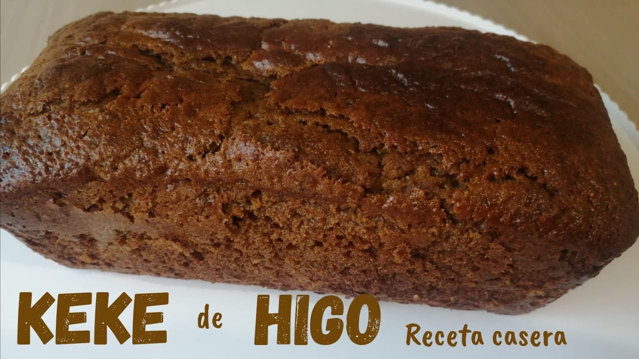 KEKE DE HIGO - Postre sin batidora