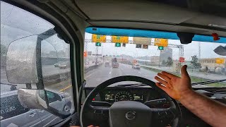 POV Truck Driving Norway 4K60 4000km Trip Part 1 From Drammen to Storjord