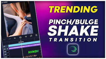 Alight Motion Pinch/Bulge Transition Like Ae | Alight Motion Tutorial Hindi | Oscillate Effect