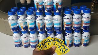 ENSURE 6 PACK 1.09 AND 89 CENTS AND 44 CENTS ~YMMV~