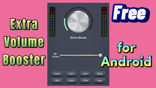 free extra volume booster app for android devices | plus equalizer screenshot 3