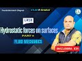 L 18 - Hydrostatic forces on surfaces - Part 3 | Foundation batch | Fluid mechanics |