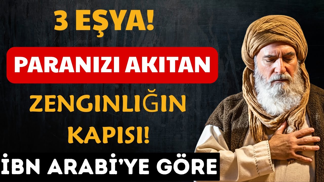 Kadınların Bereket Sırrı: 3 Eşya Zenginliğinizi Nasıl Yansıtır? İbn Arabi'nin Finans Kuralı