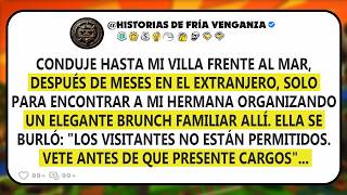 Conduje a mi villa frente a la playa después de meses en el extranjero solo para encontrar a mi...