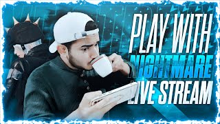 PUBG MOBILE PLAY WITH ME LIVE | Pubg Mobile New Update 3.2 | NiGHTMARE PUBG LIVE 🏆