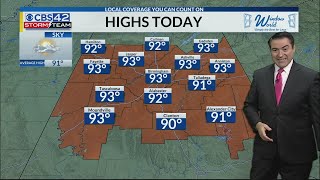 CBS 42 Morning Weather Forecast | 7/15/22