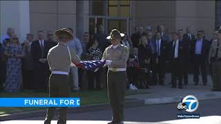 Funeral honors deputy who died from injuries incurred in 1994 shooting | ABC7