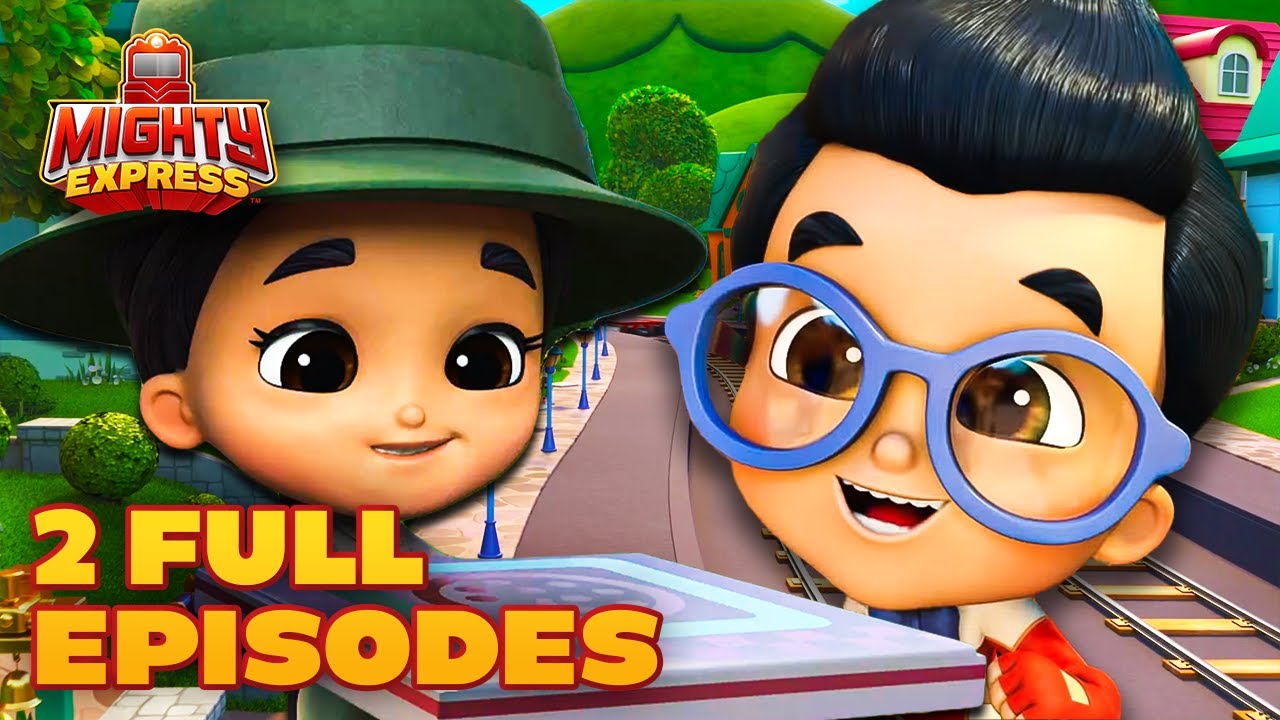 4 FULL EPISODES! 🚂 Mighty Express SEASON 3! 🚂 - Mighty Express