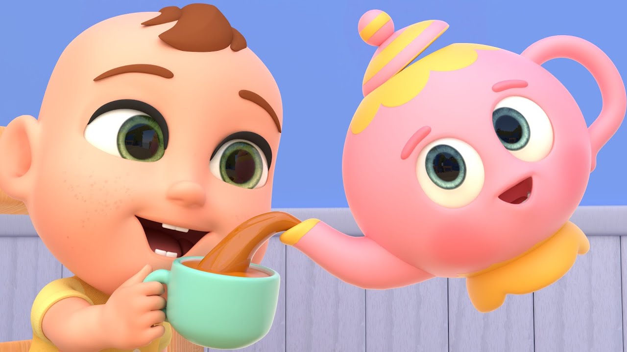 The Little Teapot Dance | Fun Nursery Rhyme Adventure | Newborn Baby Songs & Nursery Rhymes