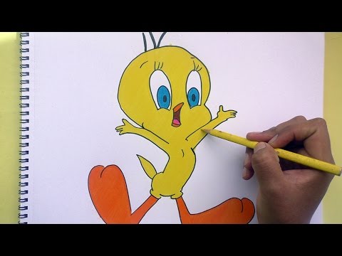Dibujando Y Pintando A Piolin Looney Tunes Drawing And Painting