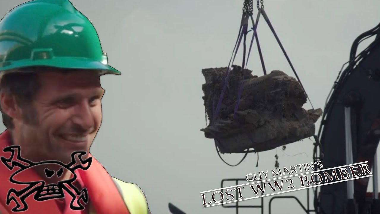 Guy finds a Rolls-Royce Merlin engine in a WW2 Plane Wreck | Guy Martin
