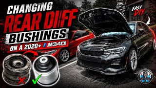 2020+ BMW M340i Rear Differential Bushing Replacement 