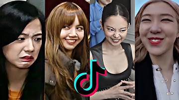 BLACKPINK FUNNY MOMENTS TIKTOK COMPILATION - (TRY NOT TO LAUGH challenge😂) #blackpink #funny #tiktok