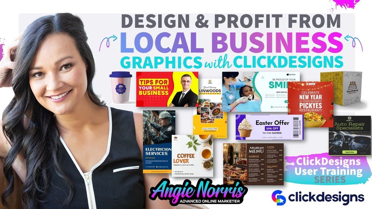 Developing Marketing Materials for Local Businesses with ClickDesigns