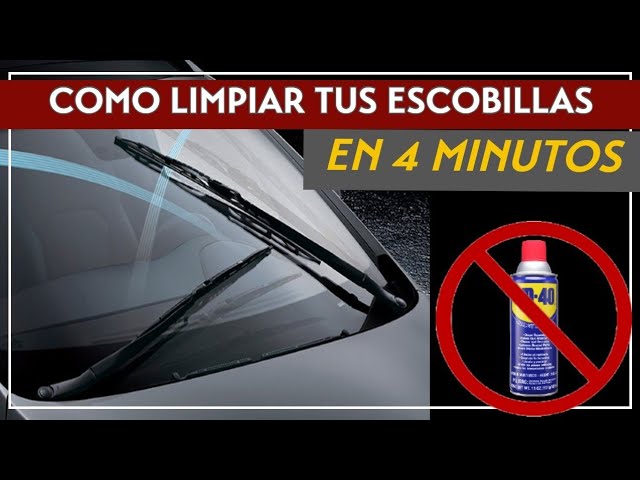 Como limpiar tus escobillas en 4 minutos 