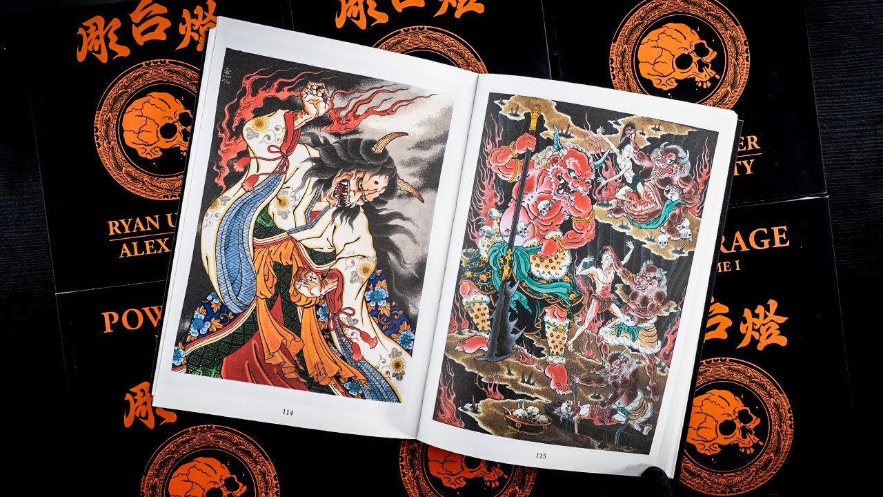 Powerage Vol.1 - Ryan Ussher & Alex Rusty | Japanese Tattoo Books