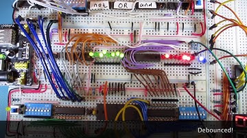 8-bit Computer: Clock and Program Counter