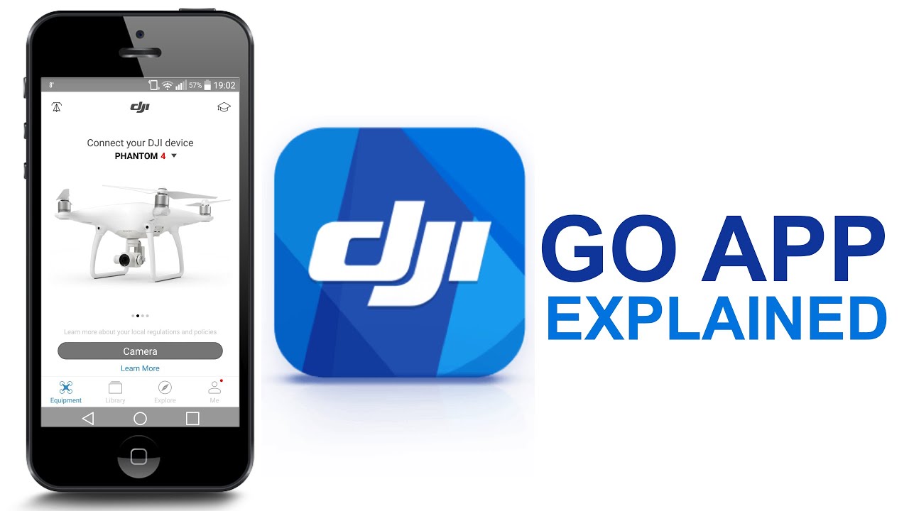 DJI Go App complete walkthrough | DJI Phantom 4 -