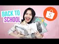 SHOPEE SCHOOL SUPPLIES HAUL 2019!! MURAH MERIAH!!!