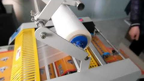 Thermal Laminator with Manual Feed and Automatic Cut