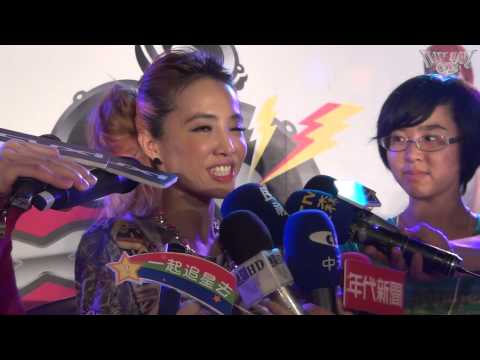 蔡依林 蕭敬騰 媒體聯訪(1080p)@2012 CUXi 雙巨星演唱會台中場 🏆