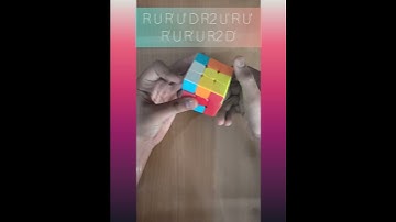 Best algorithm for GD perm 🔥🔥#shorts #rubikscube #CFOP #youtubeshorts