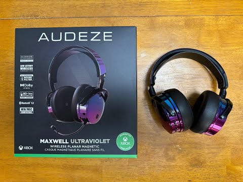 Audeze Maxwell Ultraviolet Edition Wireless Gaming Headset