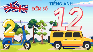 TIẾNG ANH - DẠY CON ĐẾM SỐ TỪ 1 ĐẾN 20 | ĐẾM SỐ TIẾNG ANH