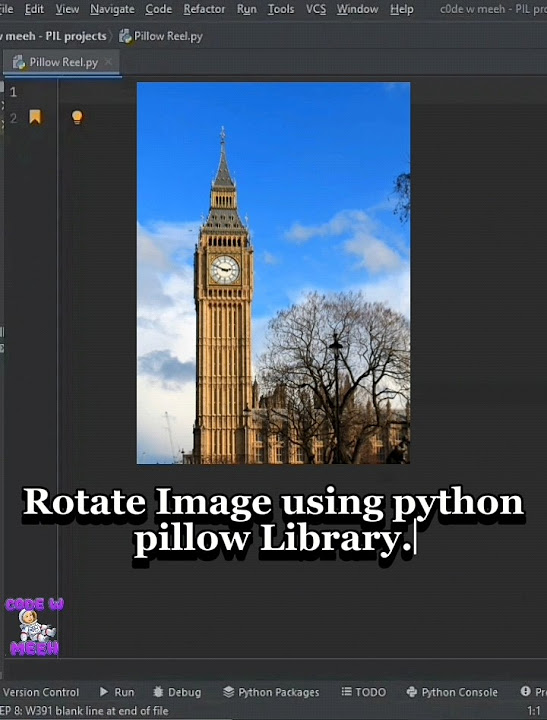 Python pillow pil short how to rotate an image in python short 