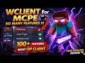 🔥WClient For MCPE ( 26.12) 🔥🔮 | So Many Features , Apollon Client, Toolbox. latest. toolbox..