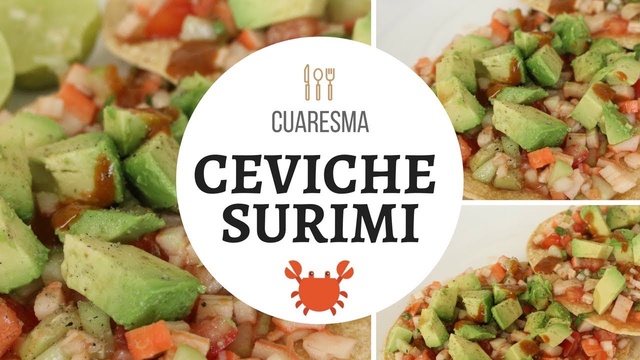 CEVICHE DE SURIMI | ALE DE NAVA - YouTube