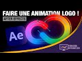 Comment faire une animation logo sur after effects   tuto animer un logo