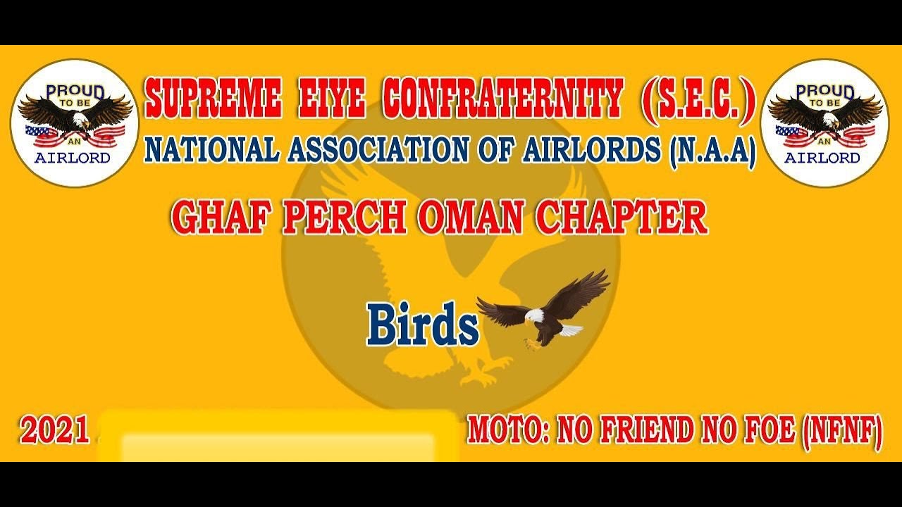 GHAF PERCH OMAN CHAPTER TESTIMON